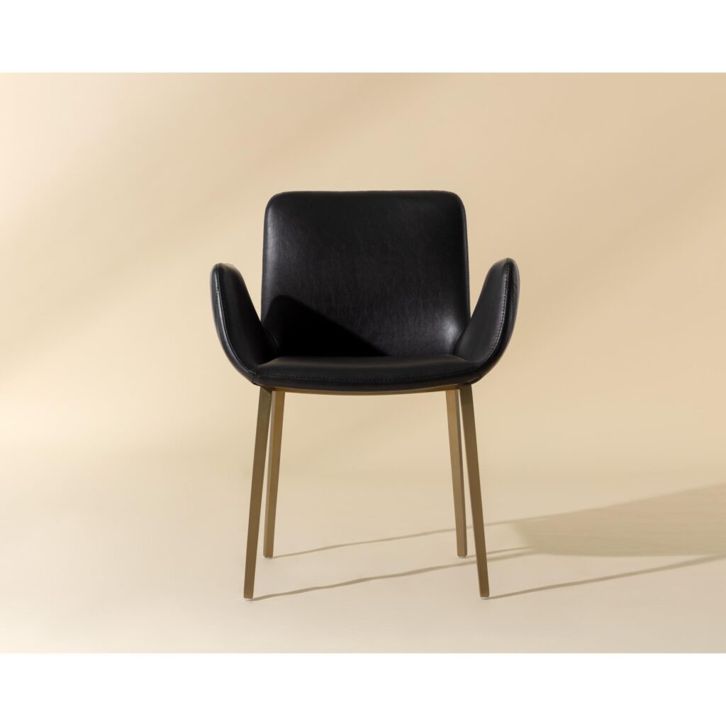 Lucano Dining Armchair - Bravo Black - Image 2