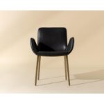 Lucano Dining Armchair - Bravo Black 112111 112111 LUCANO DINING ARMCHAIR BRAVO BLACK 1