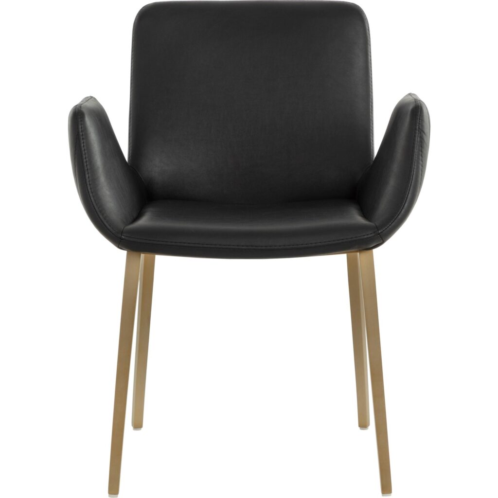 Lucano Dining Armchair - Bravo Black - Image 5