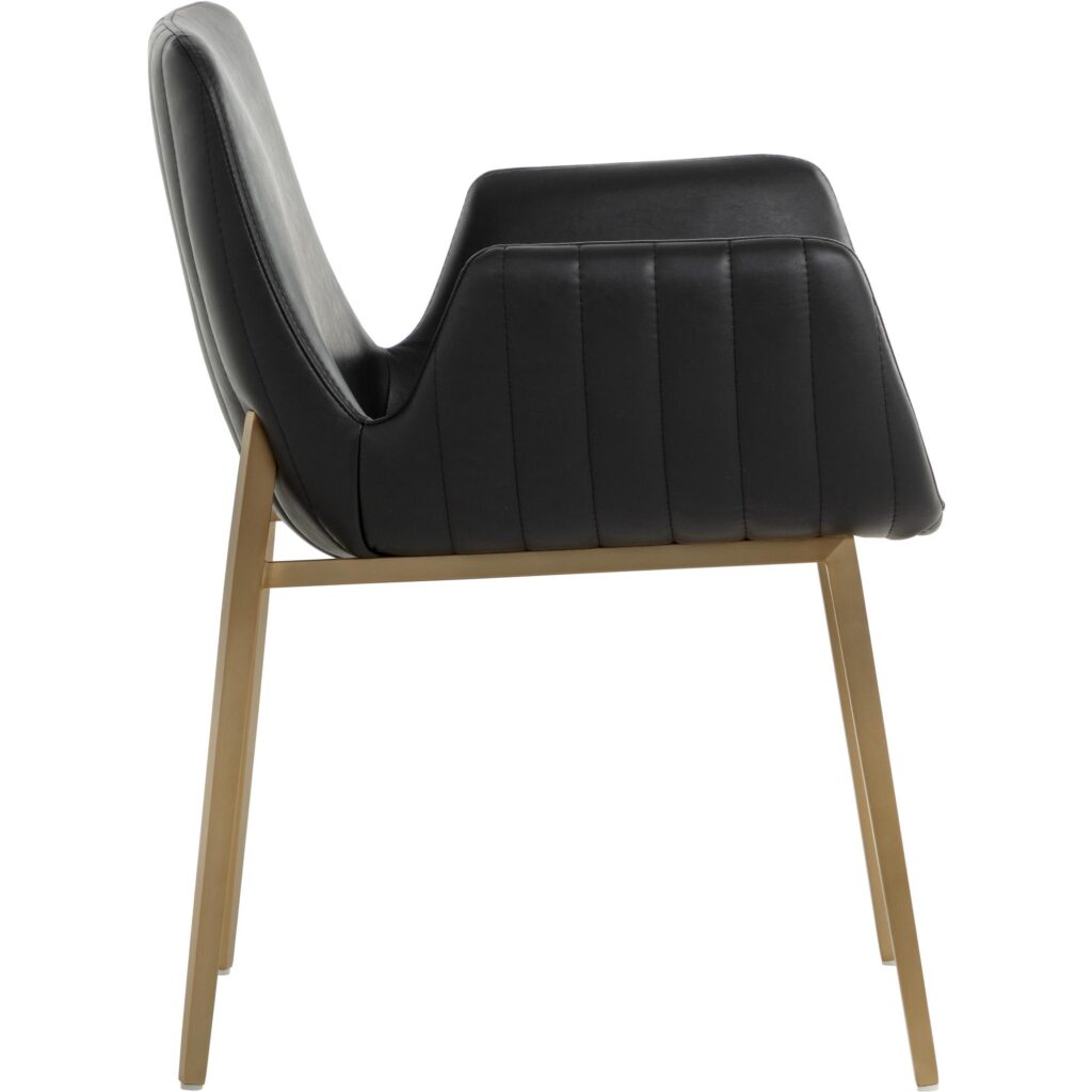 Lucano Dining Armchair - Bravo Black - Image 6
