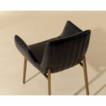 Lucano Dining Armchair - Bravo Black 112111 112111 LUCANO DINING ARMCHAIR BRAVO BLACK 6