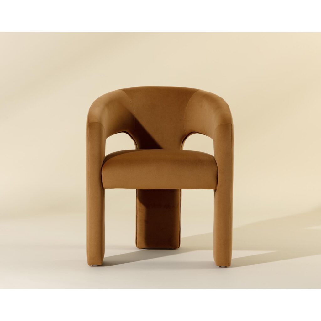 Isidore Dining Armchair - Meg Gold - Image 2