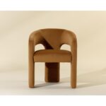 Isidore Dining Armchair - Meg Gold 112112 112112 ISIDORE DINING ARMCHAIR MEG GOLD 1
