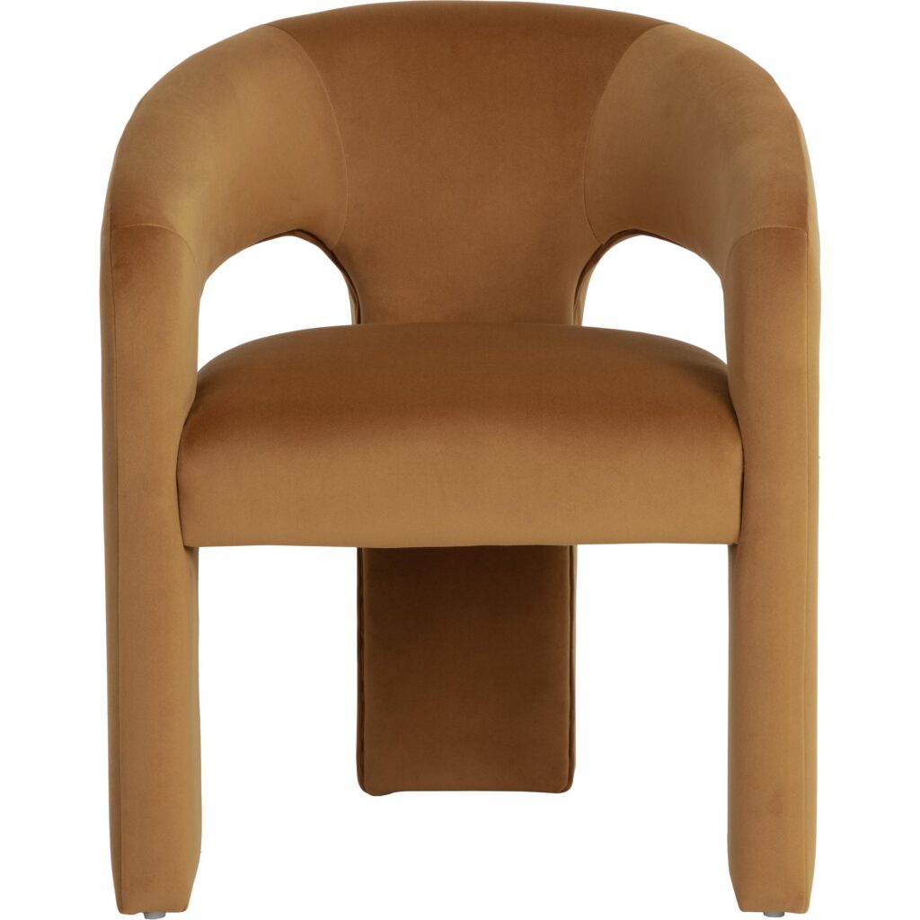 Isidore Dining Armchair - Meg Gold - Image 5