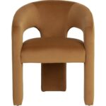 Isidore Dining Armchair - Meg Gold 112112 112112 ISIDORE DINING ARMCHAIR MEG GOLD 21