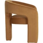 Isidore Dining Armchair - Meg Gold 112112 112112 ISIDORE DINING ARMCHAIR MEG GOLD 22