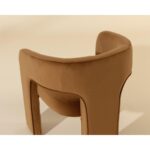 Isidore Dining Armchair - Meg Gold 112112 112112 ISIDORE DINING ARMCHAIR MEG GOLD 6