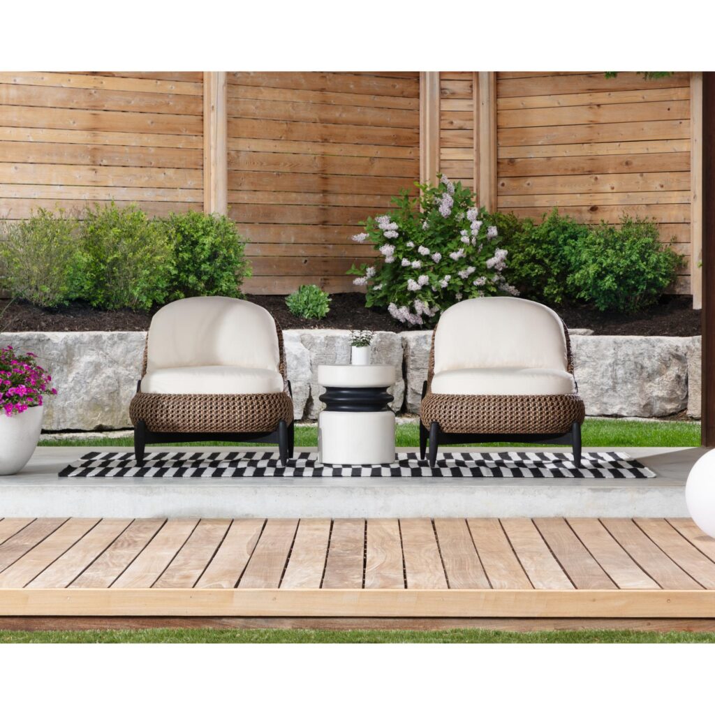 Carilo Lounge Chair - Stinson Cream - Image 5