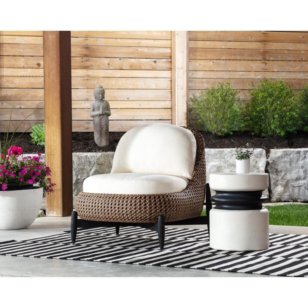 Carilo Lounge Chair - Stinson Cream - Image 3