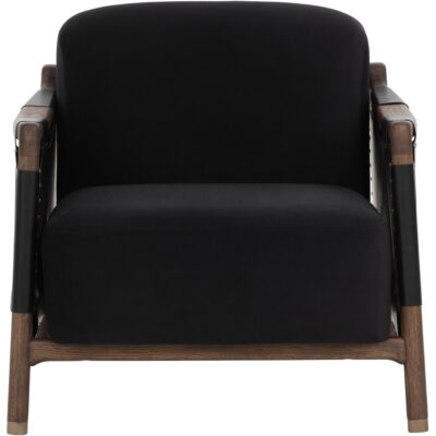 Calloway Lounge Chair - Antique Brown - Abbington Black / Onyx Leather 15 Calloway Lounge Chair - Antique Brown - Abbington Black / Onyx Leather 112133 112133 CALLOWAY LOUNGE CHAIR ABBINGTON BLACK ONYX LEATHER 21