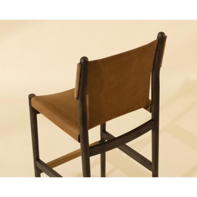 Argus Barstool - Nubuck Caramel Leather 112138 112138 ARGUS BARSTOOL NUBUCK CARAMEL LEATHER 6