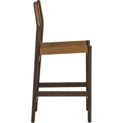 Argus Counter Stool - Nubuck Caramel Leather 13 Argus Counter Stool - Nubuck Caramel Leather 112140 112140 ARGUS COUNTER STOOL NUBUCK CARAMEL LEATHER 22