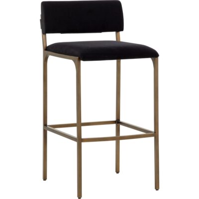 Mori Barstool - Abbington Black