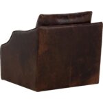 Orwell Swivel Lounge Chair - Chocolate Leather 112160 112160 ORWELL SWIVEL LOUNGE CHAIR CHOCOLATE LEATHER 23