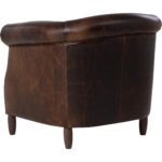 Marjorie Lounge Chair - Chocolate Leather 112161 112161 MARJORIE LOUNGE CHAIR CHOCOLATE LEATHER 23