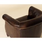 Marjorie Lounge Chair - Chocolate Leather 112161 112161 MARJORIE LOUNGE CHAIR CHOCOLATE LEATHER 6