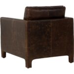 Rodney Lounge Chair - Chocolate Leather 112162 112162 RODNEY LOUNGE CHAIR CHOCOLATE LEATHER 23