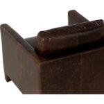 Rodney Lounge Chair - Chocolate Leather 112162 112162 RODNEY LOUNGE CHAIR CHOCOLATE LEATHER 26