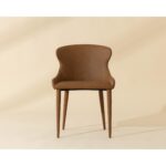 Evora Dining Chair - Milliken Cognac 112163 112163 EVORA DINING CHAIR MILLIKEN COGNAC 1 1