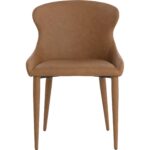 Evora Dining Chair - Milliken Cognac 112163 112163 EVORA DINING CHAIR MILLIKEN COGNAC 21