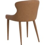 Evora Dining Chair - Milliken Cognac 112163 112163 EVORA DINING CHAIR MILLIKEN COGNAC 23