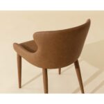Evora Dining Chair - Milliken Cognac 112163 112163 EVORA DINING CHAIR MILLIKEN COGNAC 6