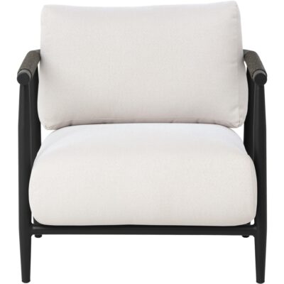 Muros Lounge Chair - Black - Palazzo Cream 112165V 112165V 2