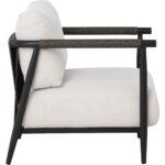 Muros Lounge Chair - Black - Palazzo Cream 112165 112165 MUROS LOUNGE CHAIR BLACK PALAZZO CREAM 22