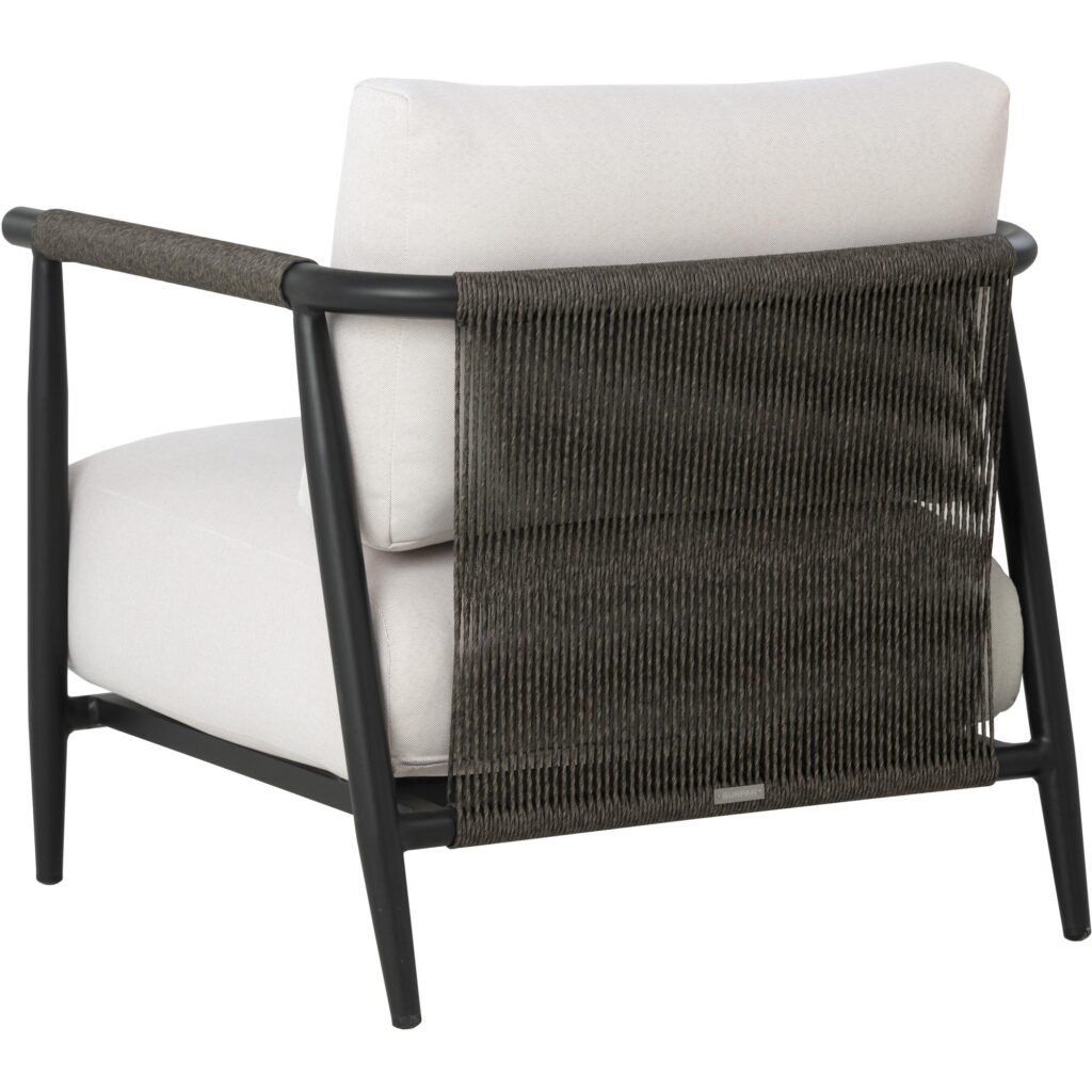 Muros Lounge Chair - Black - Palazzo Cream - Image 7