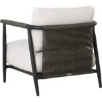 Muros Lounge Chair - Black - Palazzo Cream 112165 112165 MUROS LOUNGE CHAIR BLACK PALAZZO CREAM 23