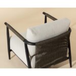 Muros Lounge Chair - Black - Palazzo Cream 112165 112165 MUROS LOUNGE CHAIR BLACK PALAZZO CREAM 6