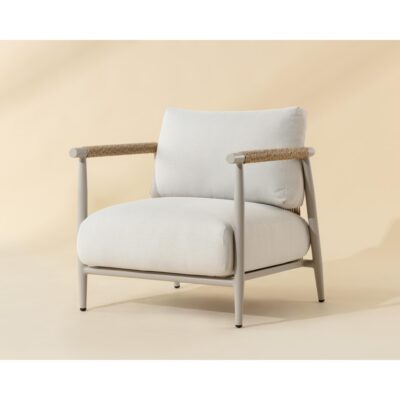 Muros Lounge Chair - Greige - Palazzo Cream