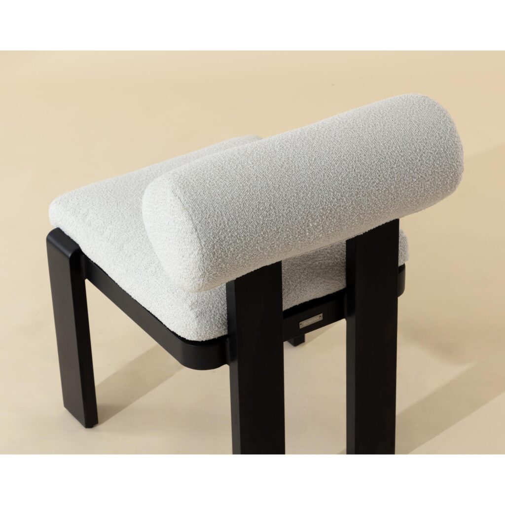 Horris Dining Chair - Louis Cream - Image 3