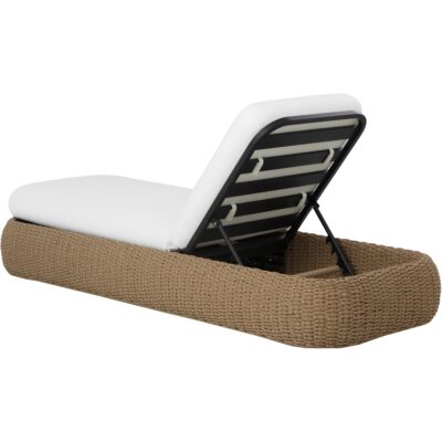 Barcelona Lounger - Natural - Stinson White 112175V 112175V BARCELONA LOUNGER NATURAL STINSON WHITE 6