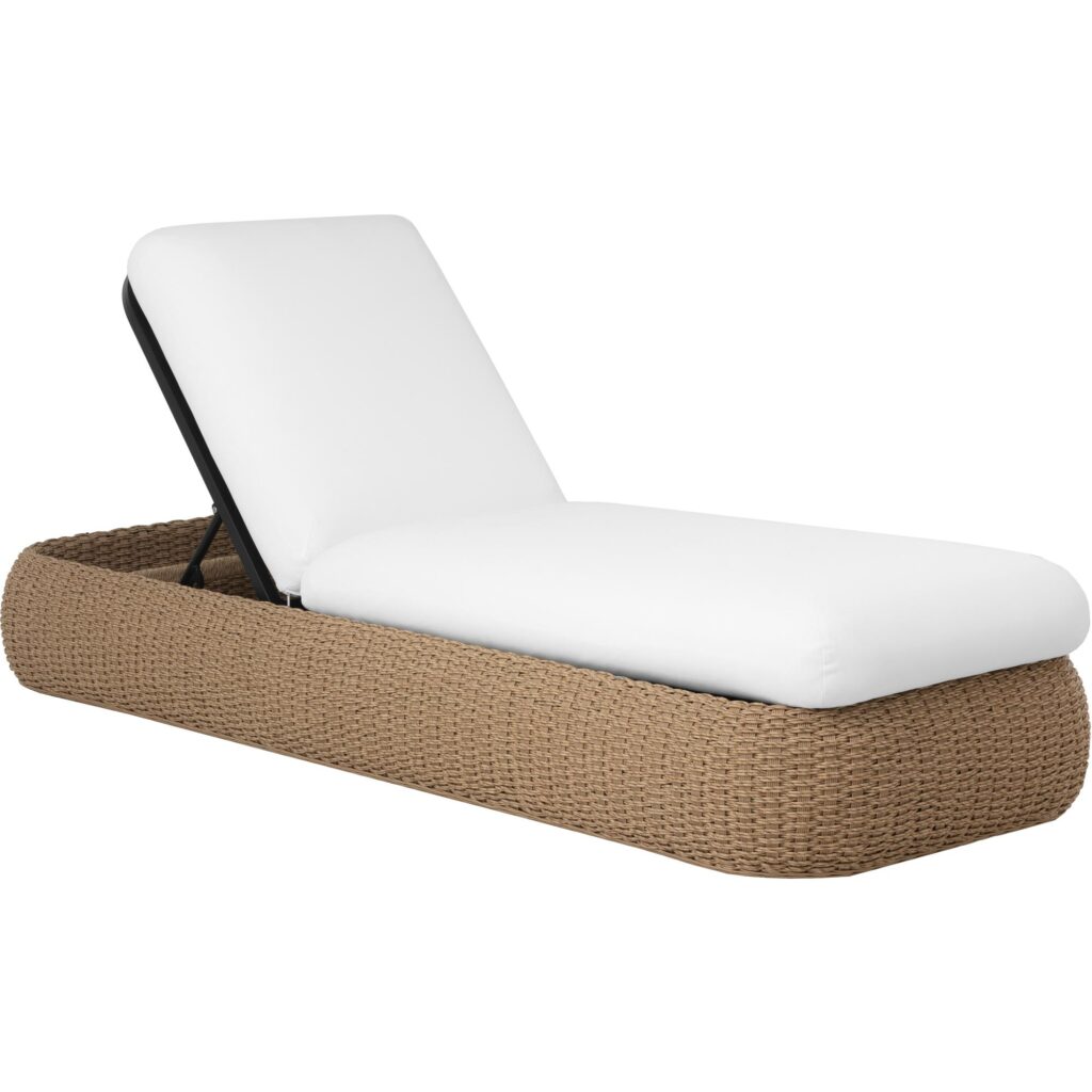 Barcelona Lounger - Natural - Stinson White 112175