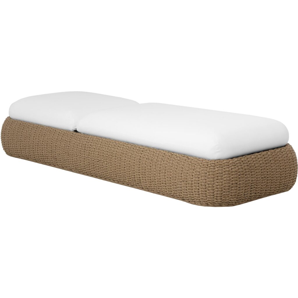 Barcelona Lounger - Natural - Stinson White 112175 - Image 2