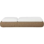 Barcelona Lounger - Natural - Stinson White 112175 112175 112175 BARCELONA LOUNGER NATURAL STINSON WHITE 2