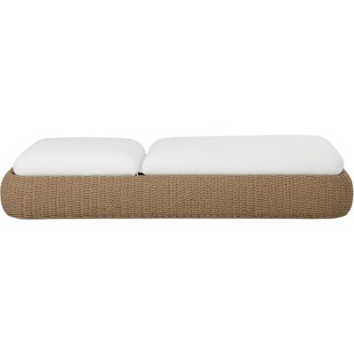 Barcelona Lounger - Natural - Stinson White 112175 112175 BARCELONA LOUNGER NATURAL STINSON WHITE 2