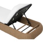 Barcelona Lounger - Natural - Stinson White 112175 112175 112175 BARCELONA LOUNGER NATURAL STINSON WHITE 7