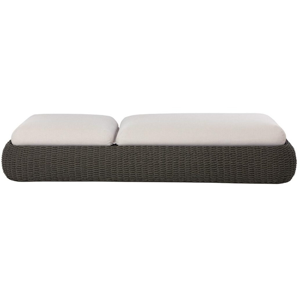 Barcelona Lounger - Grey - Palazzo Cream 112176 - Image 3