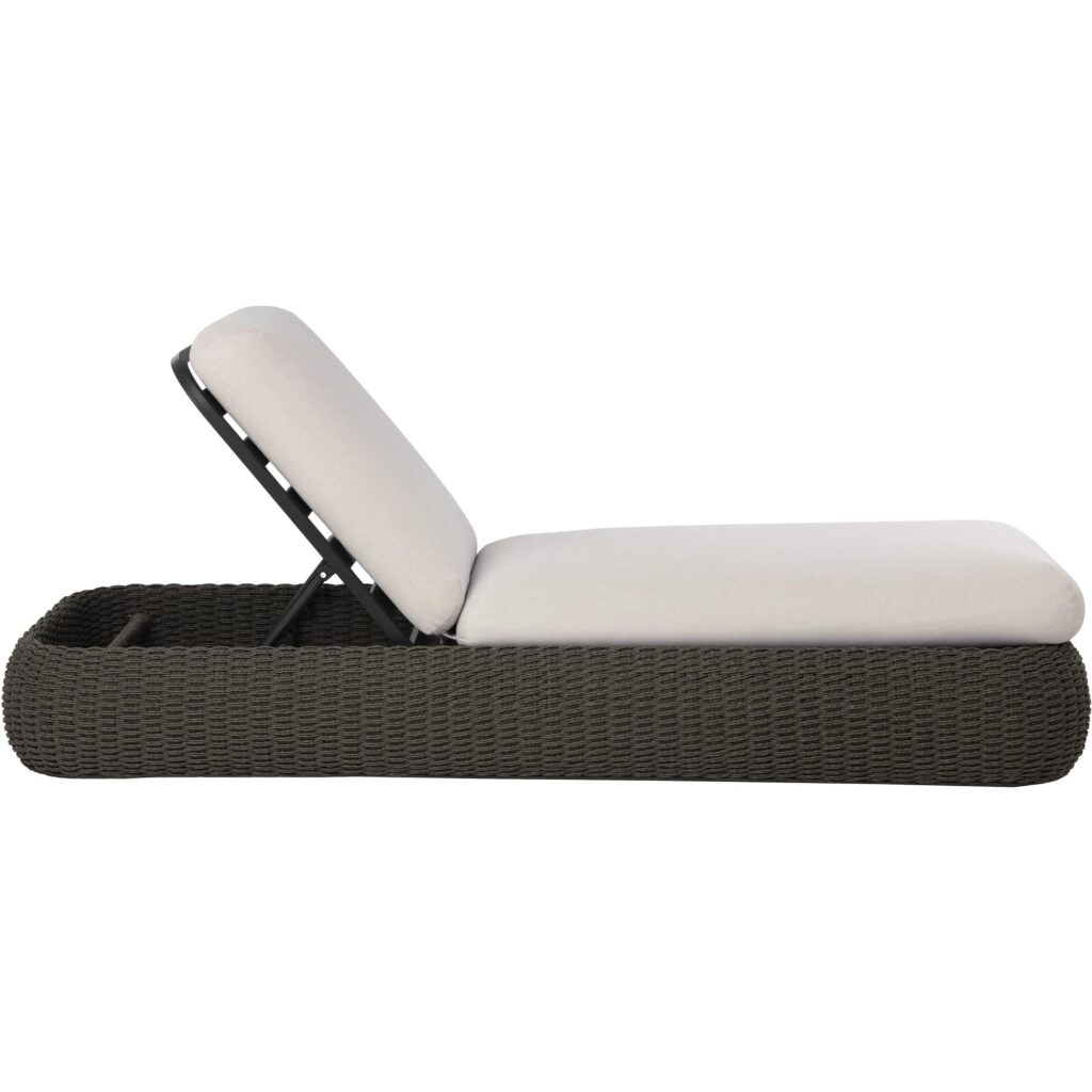 Barcelona Lounger - Grey - Palazzo Cream 112176 - Image 5