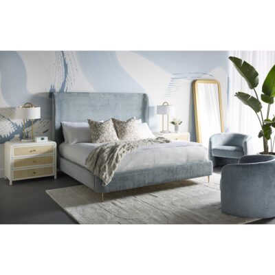 Mircea Lounge Chair - Bergen French Blue 112201 112201 9