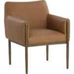 Olea Lounge Chair - Milliken Cognac 112203 112203 OLEA LOUNGE CHAIR MILLIKEN COGNAC 20