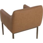 Olea Lounge Chair - Milliken Cognac 112203 112203 OLEA LOUNGE CHAIR MILLIKEN COGNAC 26