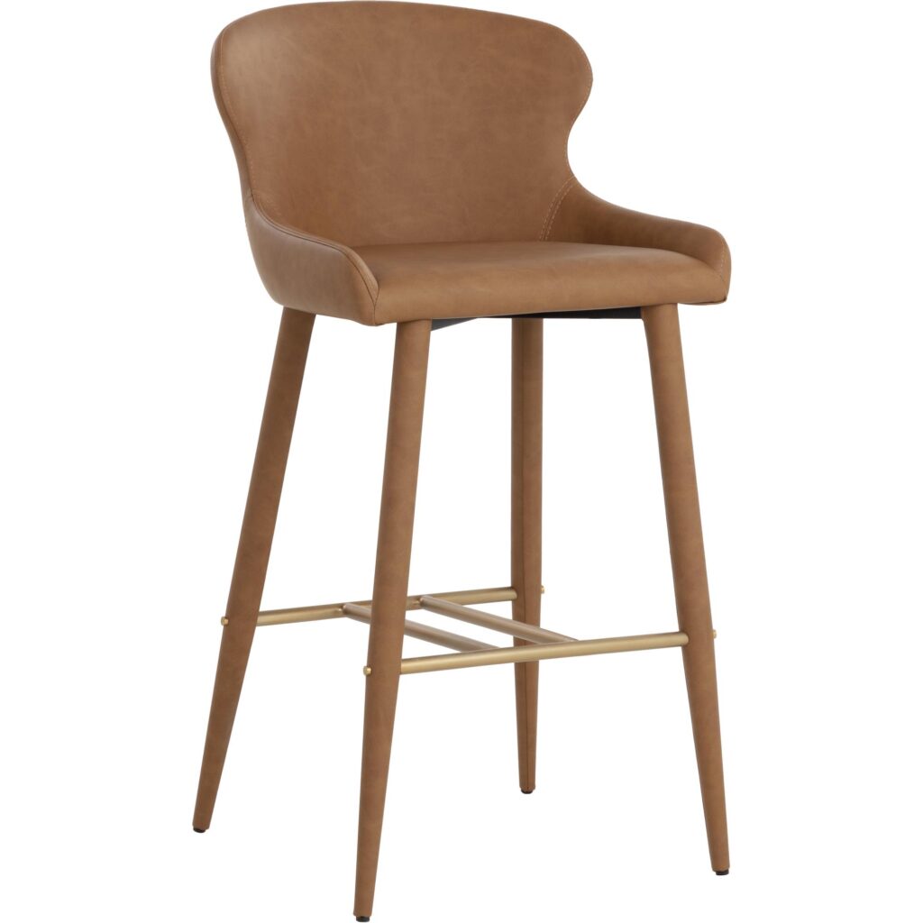 Evora Barstool - Milliken Cognac - Image 4