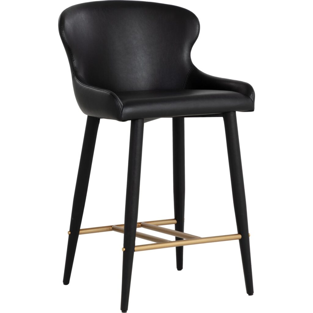 Evora Counter Stool - Bravo Black - Image 4