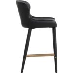 Evora Counter Stool - Bravo Black 112211 112211 EVORA COUNTER STOOL BRAVO BLACK 22