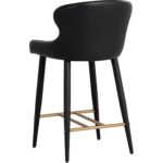 Evora Counter Stool - Bravo Black 112211 112211 EVORA COUNTER STOOL BRAVO BLACK 23
