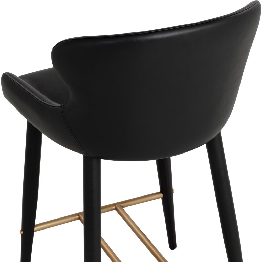 Evora Counter Stool - Bravo Black - Image 8