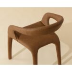 Atika Dining Armchair - Milliken Cognac 112212 112212 ATIKA DINING ARMCHAIR MILLIKEN COGNAC 6